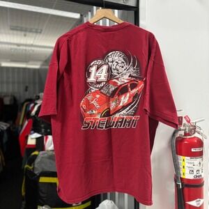 Winners Circle Tony Stewart 14 Old Spice Racing Nascar Graphic T Shirt 3XL